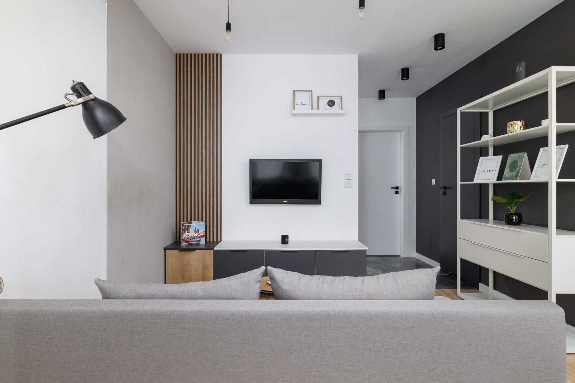 Elegant Apartment In Cracow With Balcony, Parking And Desk By Noclegi Renters Kraków Zewnętrze zdjęcie